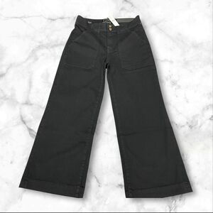 White House Black Market Jeans Womens High-Rise Wide Leg Cropped -2R- MSRP: $99